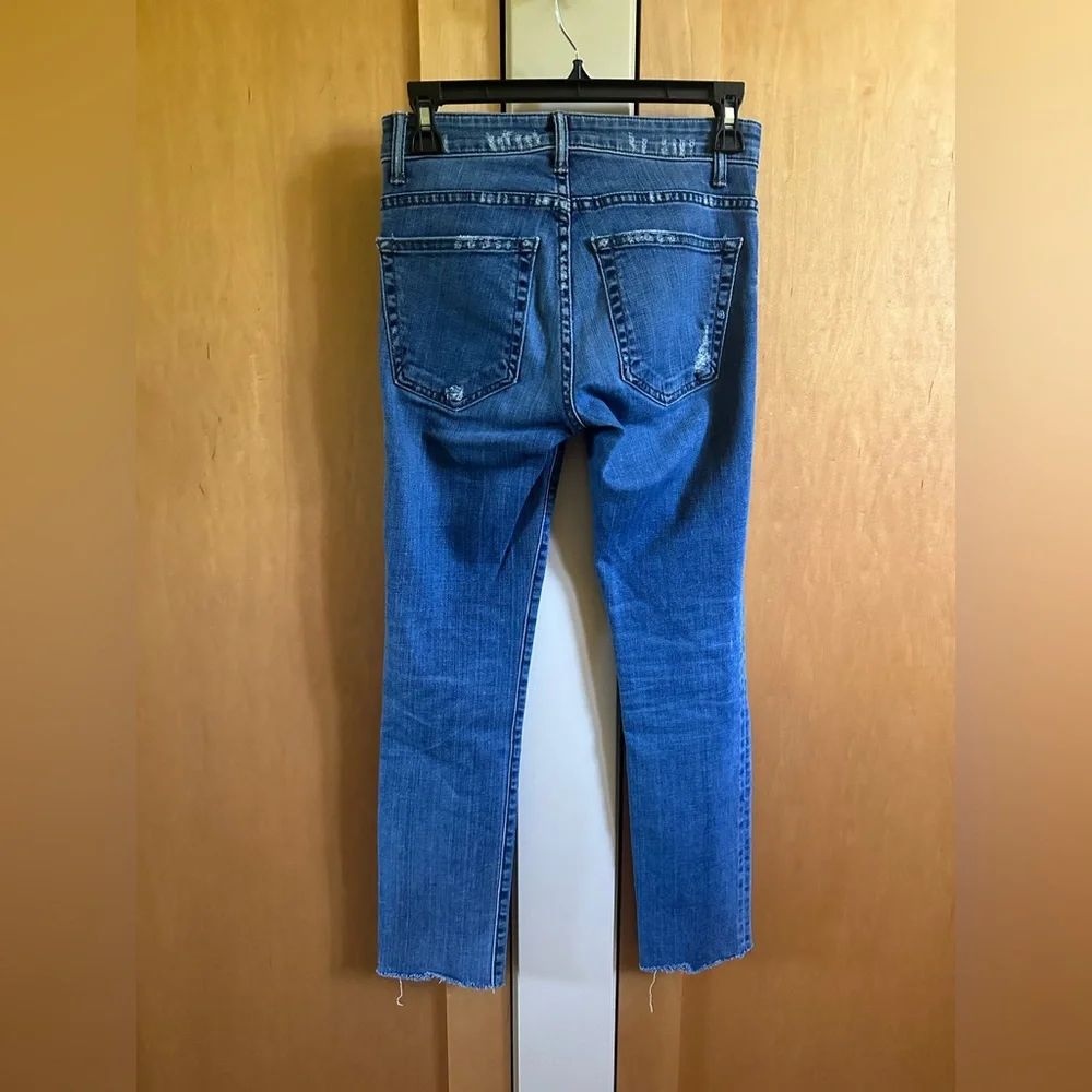 Helmut Lang Ankle Skinny Jeans, Medium Wash, Mid-Rise, 25, Excellent Condition! - Picture 5 of 10
